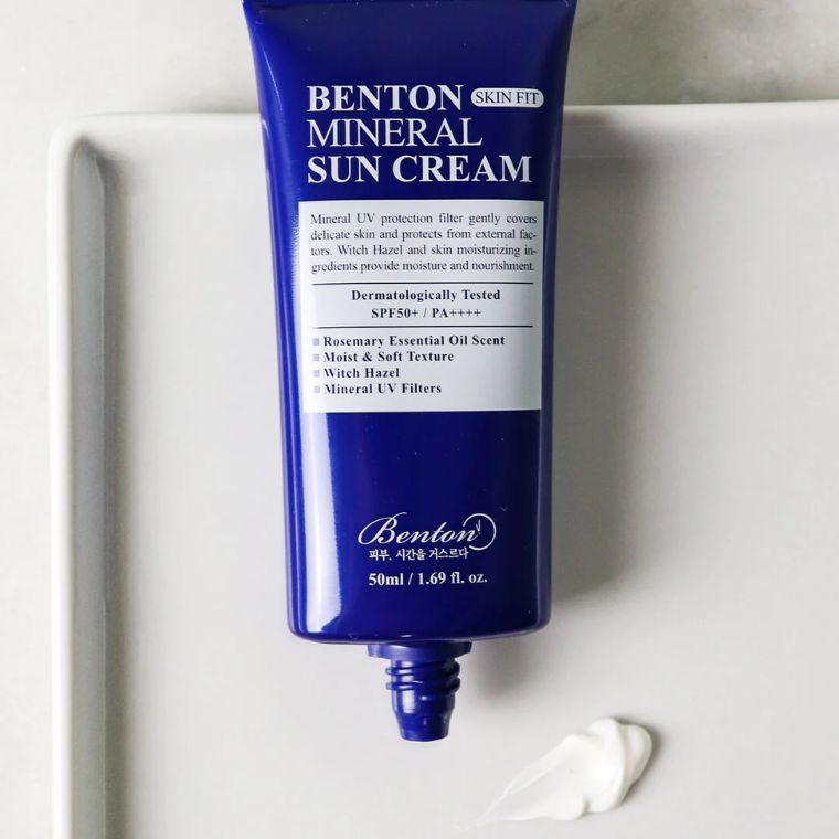 Benton Skin Fit Mineral Sun Cream SPF50+